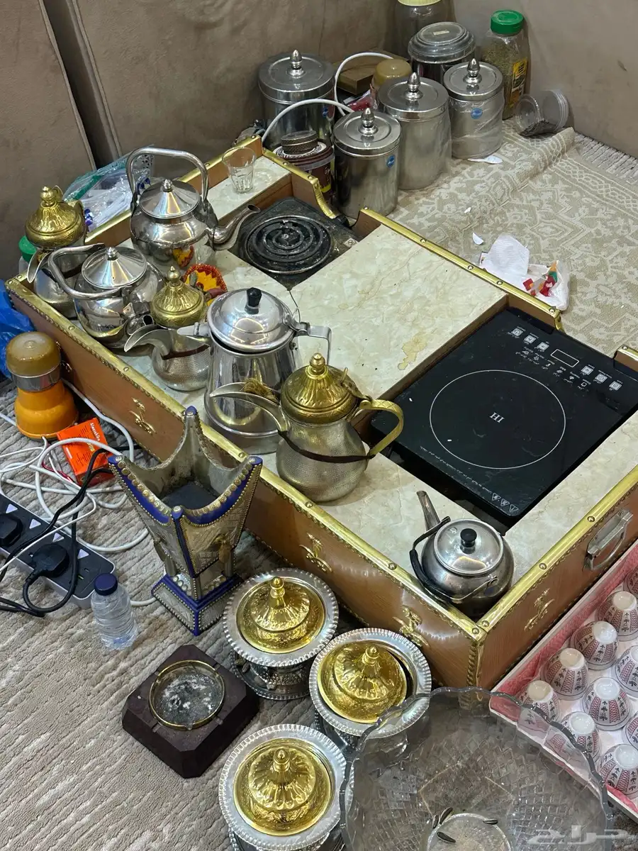 هيتر مع الدلال والاباريق 0
