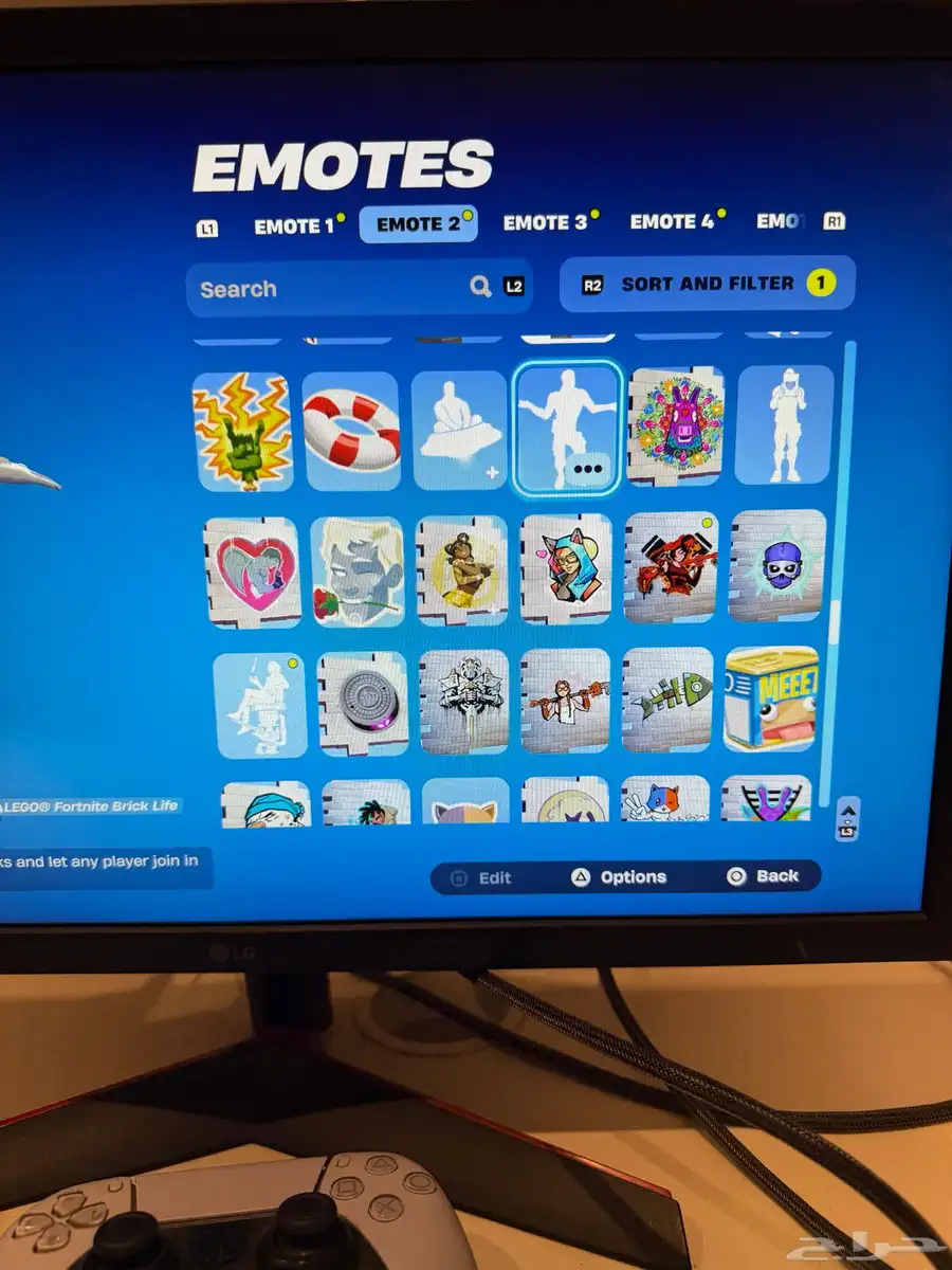 حساب فورت نادر من السيزون 6 و حزم السوني النادرة سكن الجلكسي 41