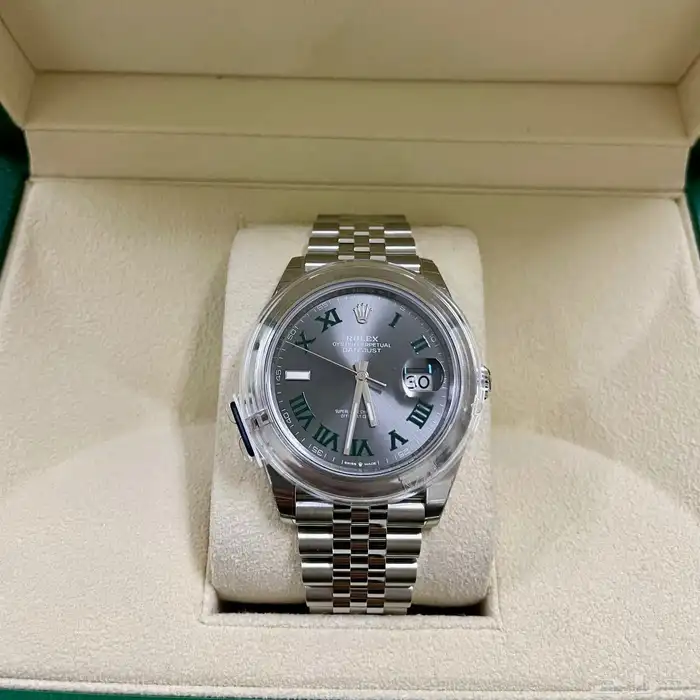 رولاكس ويمبلدن 2023 كالجديد ستيل 0