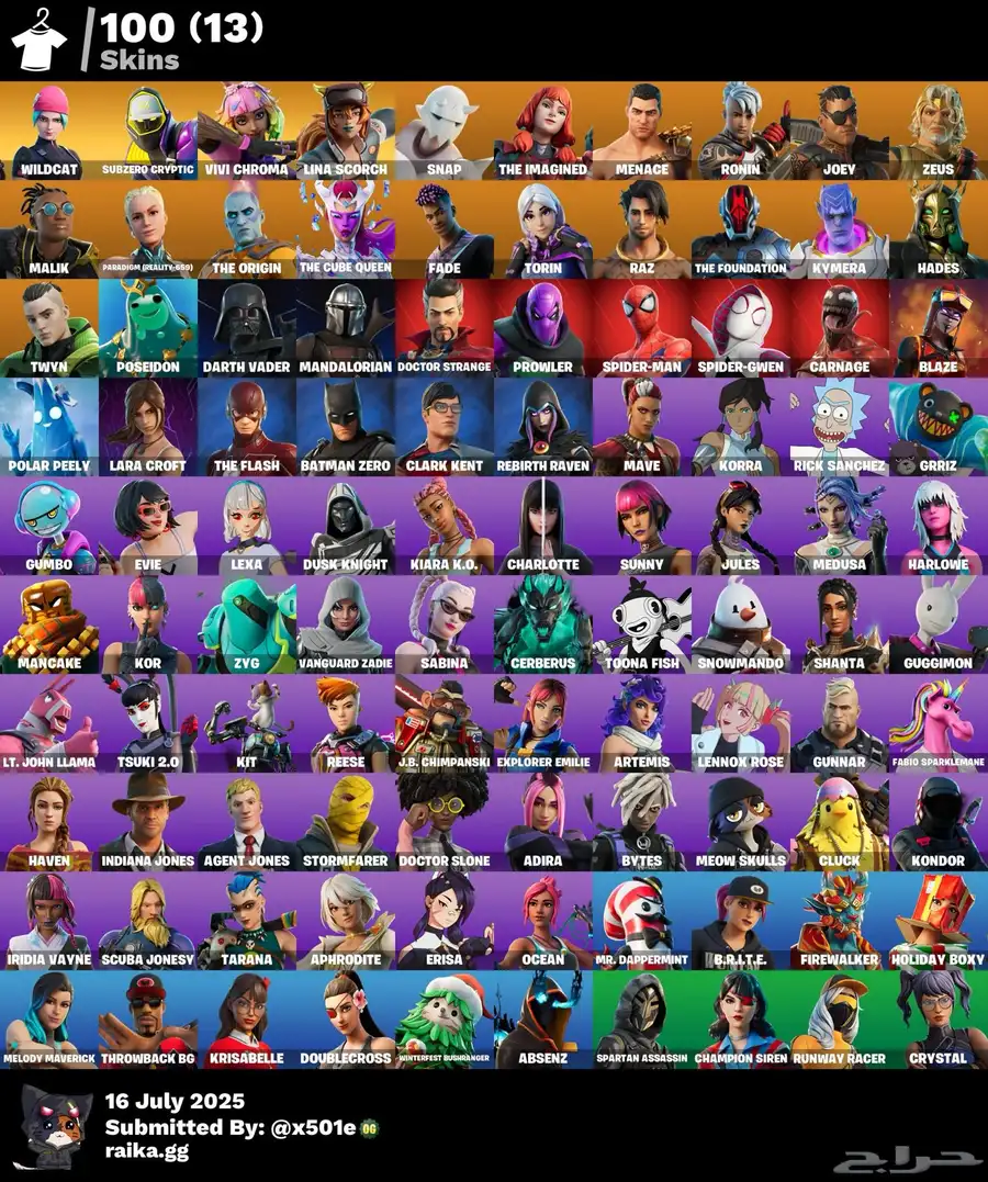 حساب فورت وايلد كات 0