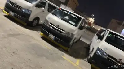 Toyota buses for rent with driver only 8