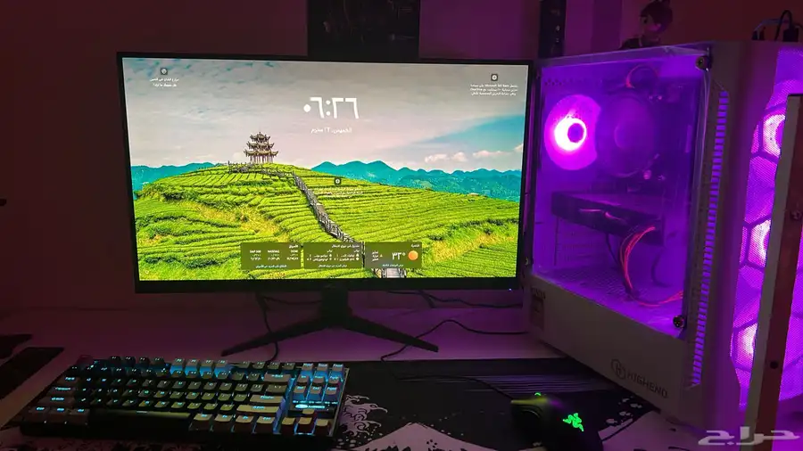 Pc قيمنق للبيع 0
