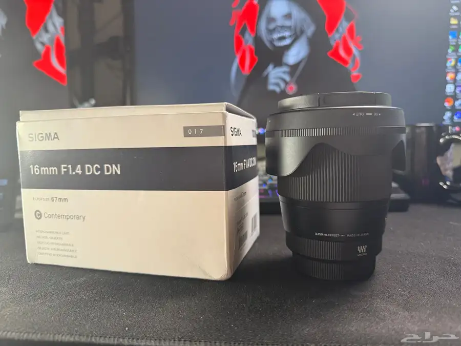 عدسة سيجما مايكرو فور ثيردز 16mm 0