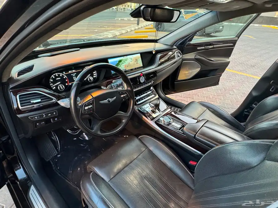 جينسس G90 2018 رويال فل كامل V8 22