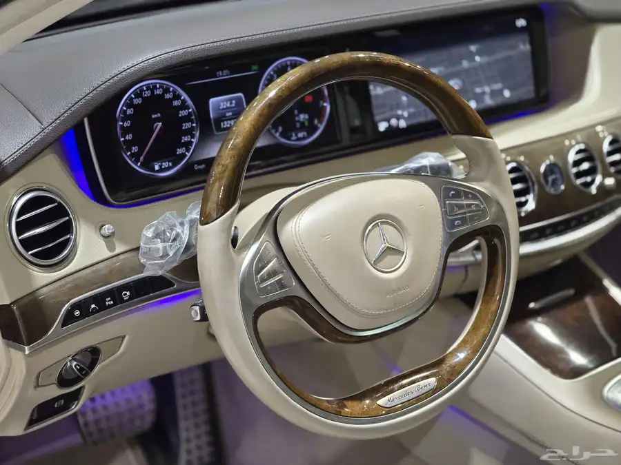 مرسيدس S400 موديل 2014 بحاله ممتازه 7
