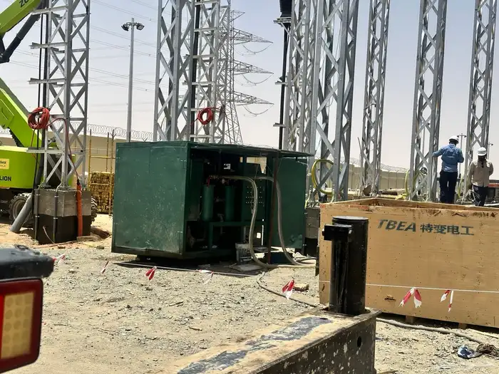 Transformer oil Filteration 7