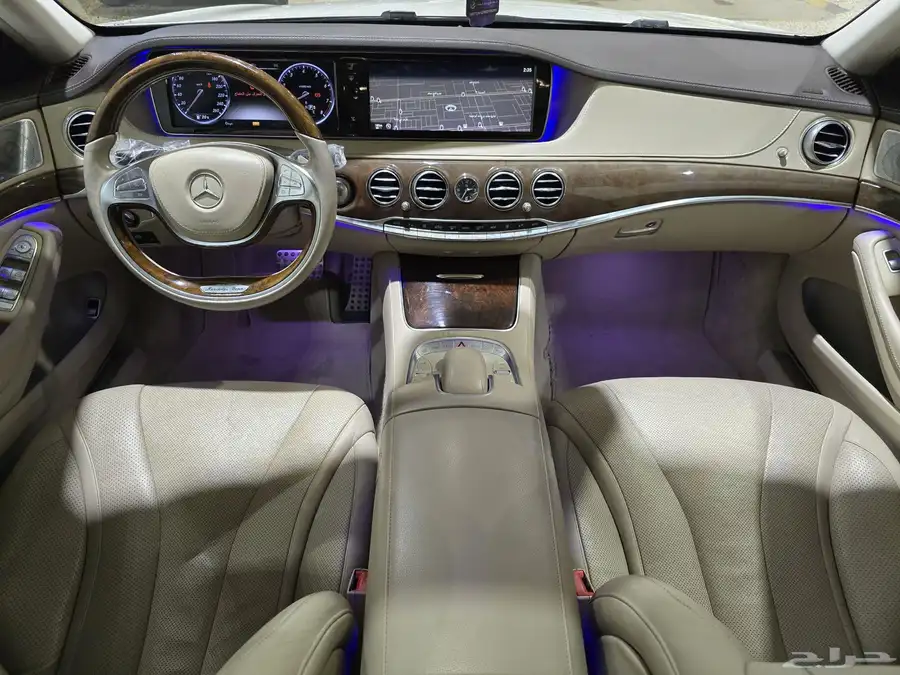 مرسيدس S400 موديل 2014 بحاله ممتازه 12