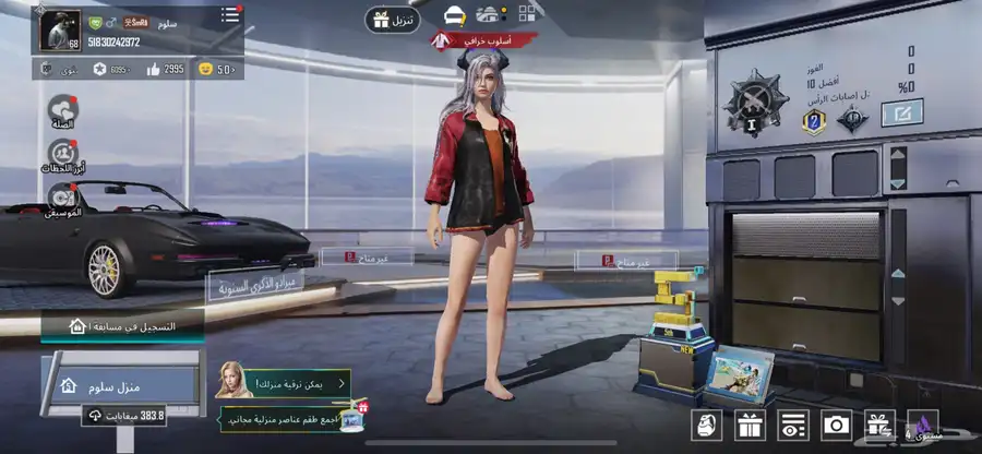 حساب ببجي للبيع 3