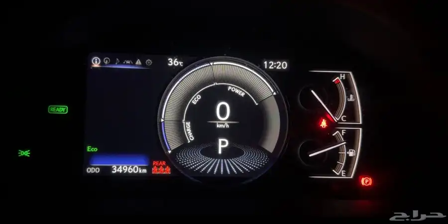 للبيع لكزس ES 300h هايبرد عبداللطيف جميل ممشى 35 ألف فقط 11
