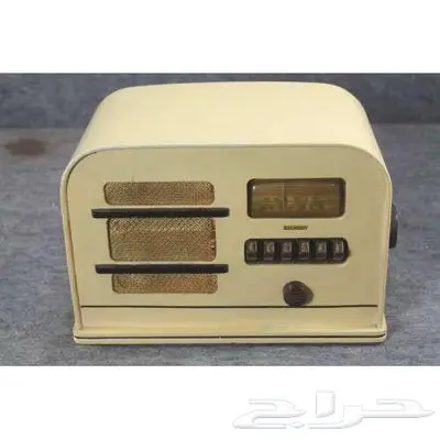 راديو بيلمونت أمريكي تراثي قديم أنتيك تاريخ صناعته 1932م 2