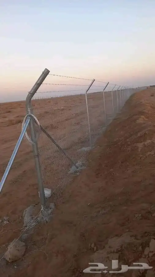 شبك نخل شبوك زراعه نخيل سياج تور اسوار 7