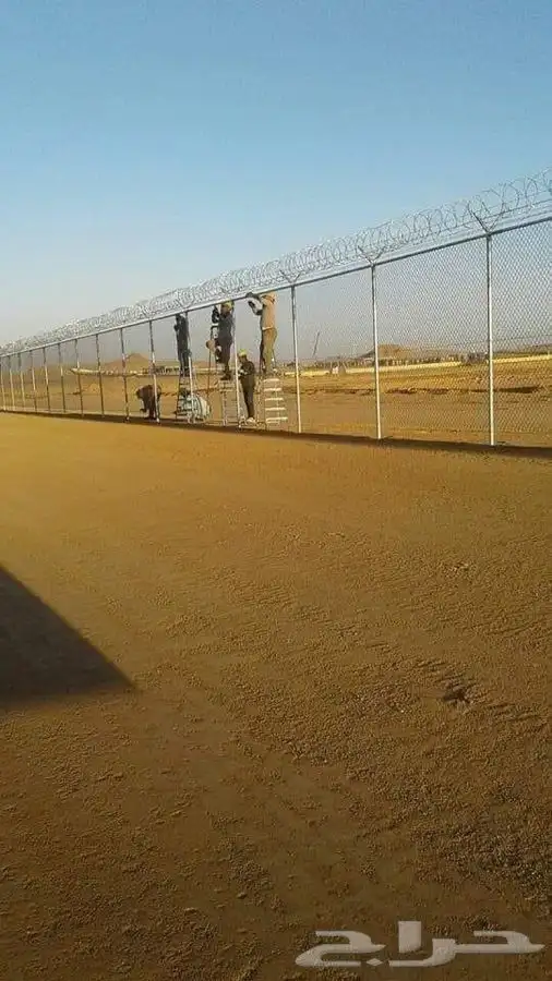 شبك نخل شبوك زراعه نخيل سياج تور اسوار 5