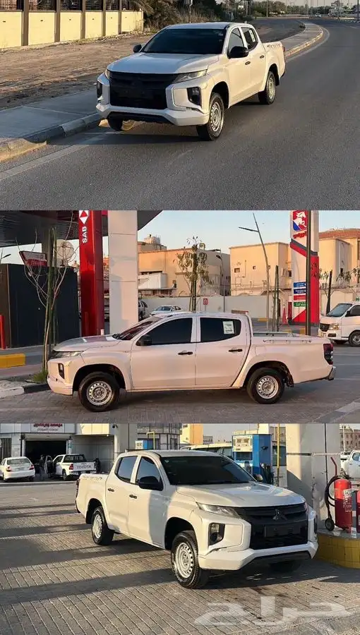 مستبيشي L200 موديل 2020 قير عادي زحاج اتوماتيكي الممشى 150 0