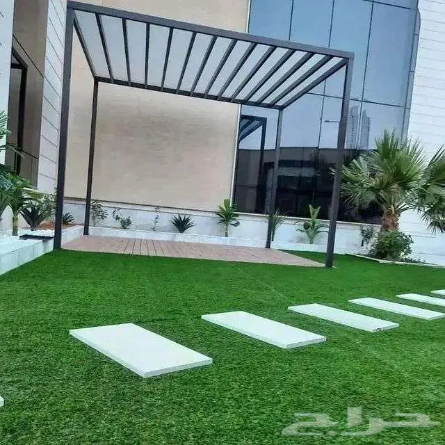 عشب صناعي جداري إنجيلة صناعي أرضيات تركيب عشب صناعي 8
