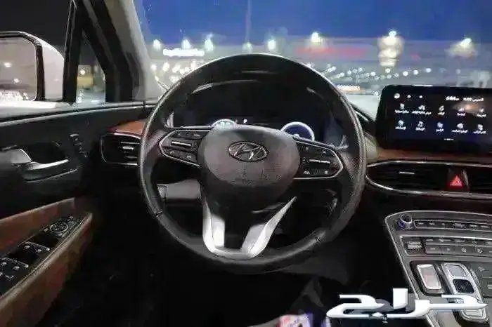 هيونداي سنتافية فل كامل بانوراما جلد ستة سلندر موديل 2024 10