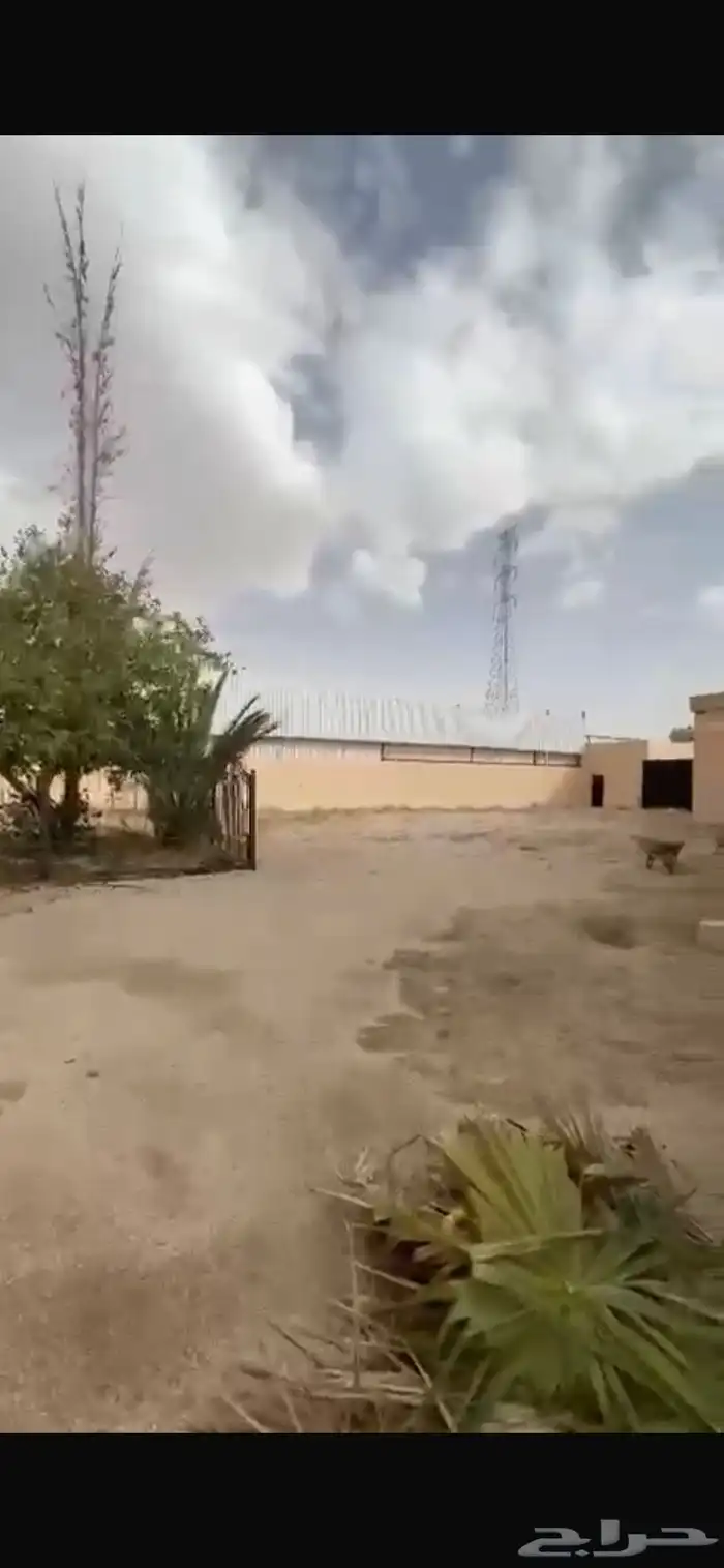 دور ارضي تندحه للاجار جاهز مؤثث حوش واسع الصيفي او السنوي 2