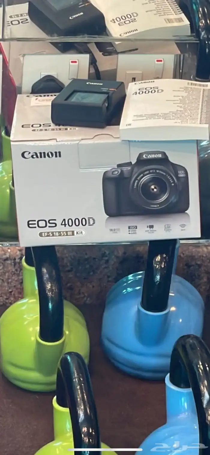 كامرة كانون 4000EOS جديدة غير مستعملة 0