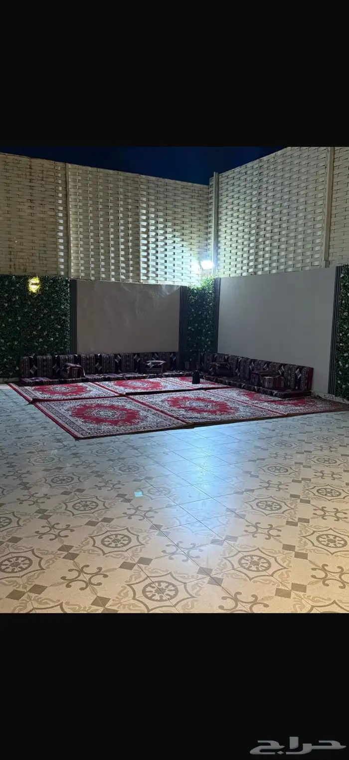 استراحة المملكة للايجار بجدة الحرازات استراحة جديدة 17