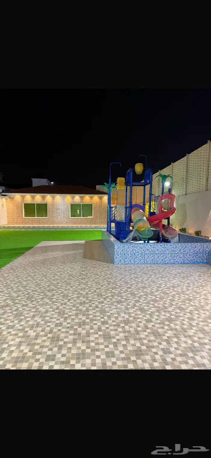 استراحة المملكة للايجار بجدة الحرازات استراحة جديدة 5