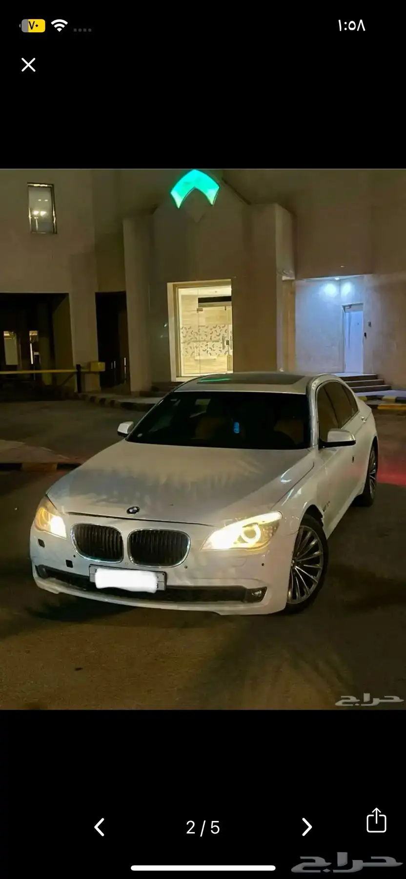 للبيع BMW 740 2010 0