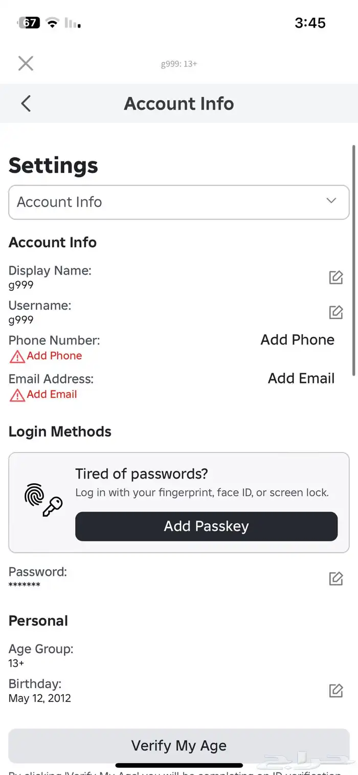 يوزر رباعي تربل روبلوكس g999 1