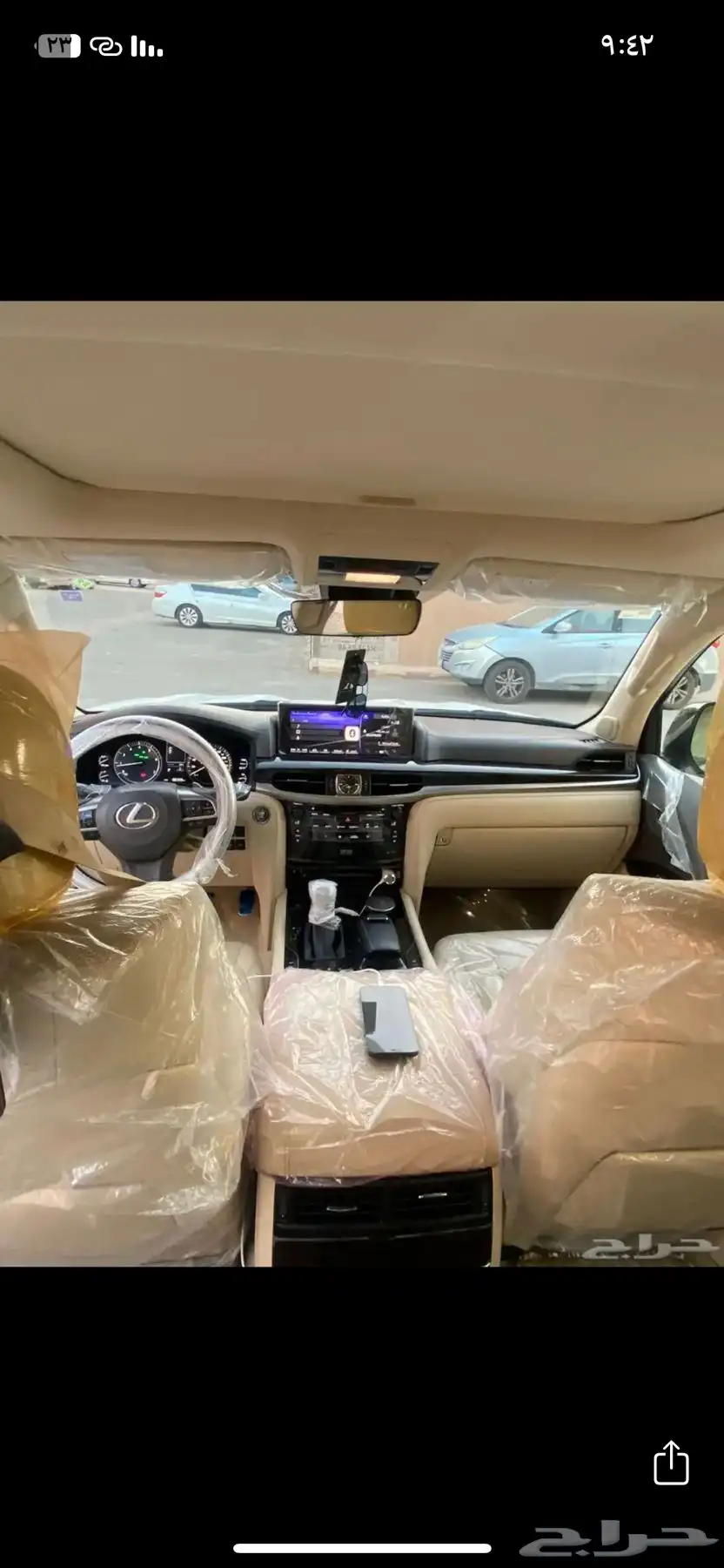للبيع لكزس 2021 فل كامل سعودي وكاله 4