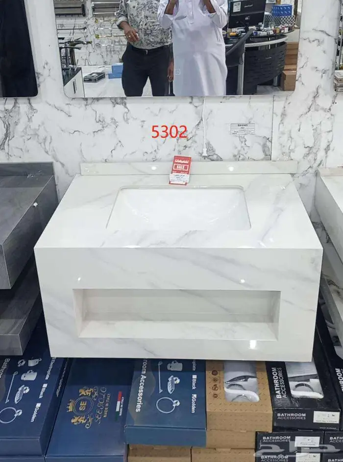 مغاسل ديكوور ورخام بسعر الجملة 11