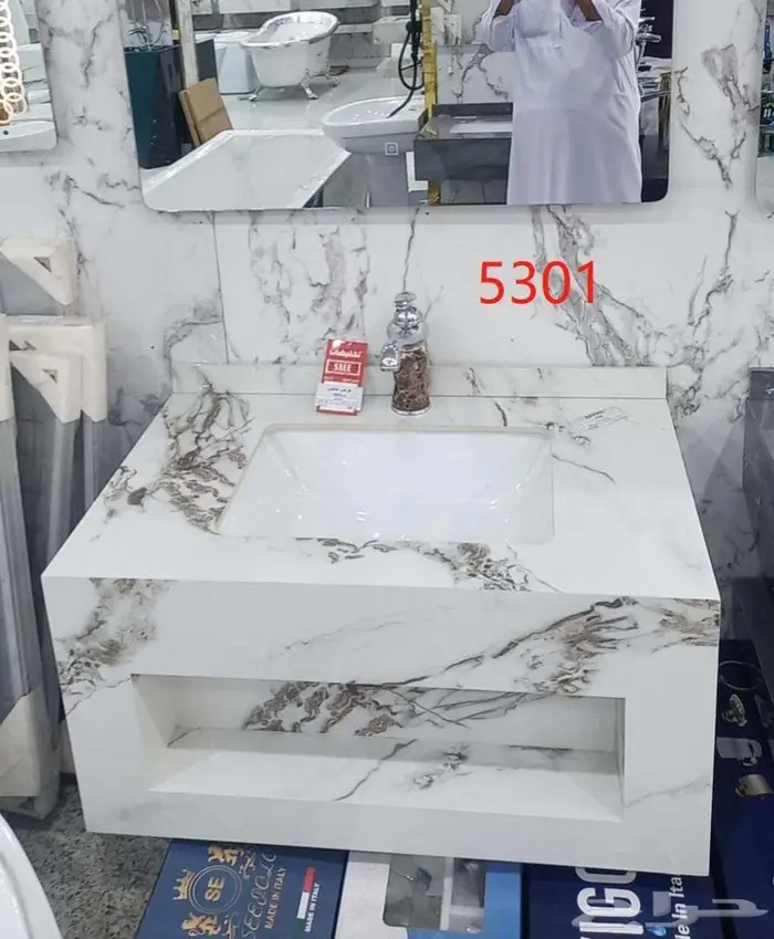 مغاسل ديكوور ورخام بسعر الجملة 13