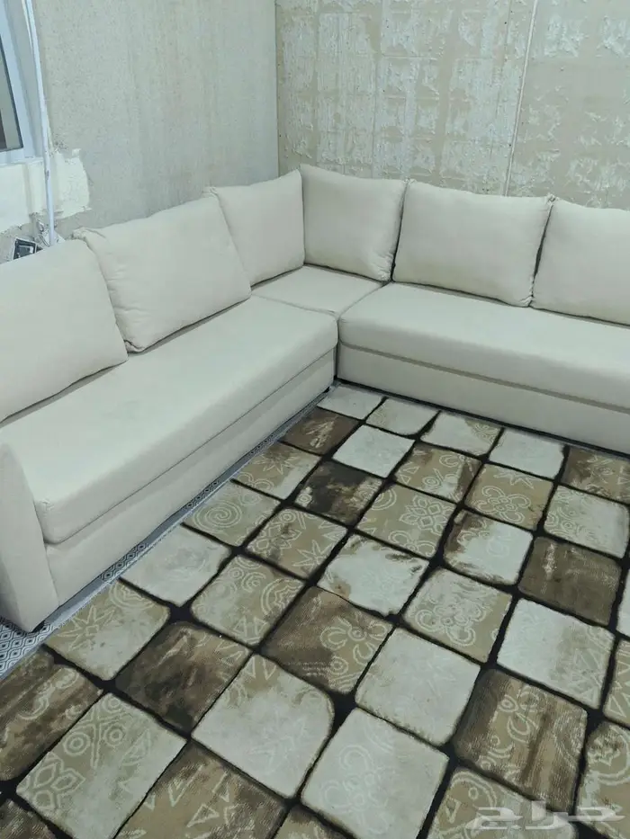 كنب 4قطع شبه جديد 0