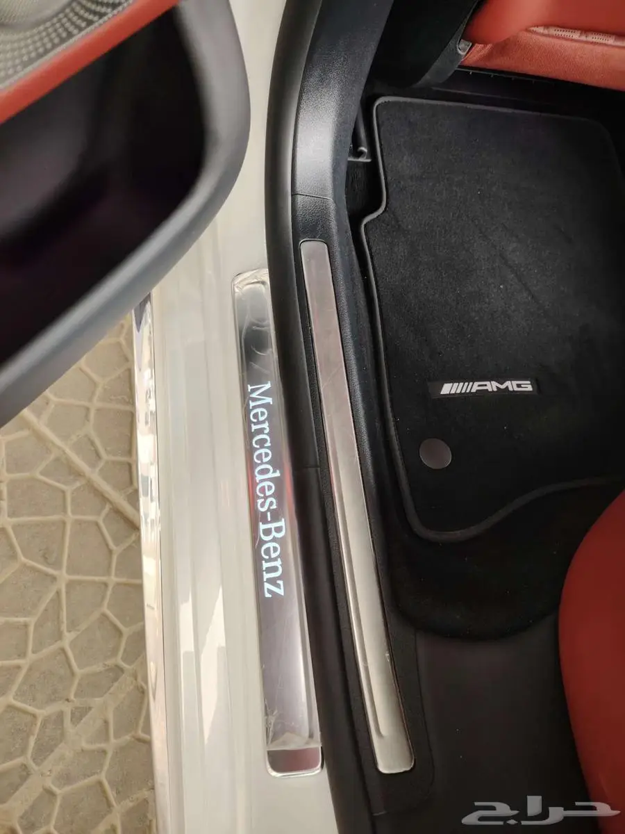مرسيدس S500 2021 AMG اس 500 لون ابيض استخدام شخصي جفالي 35
