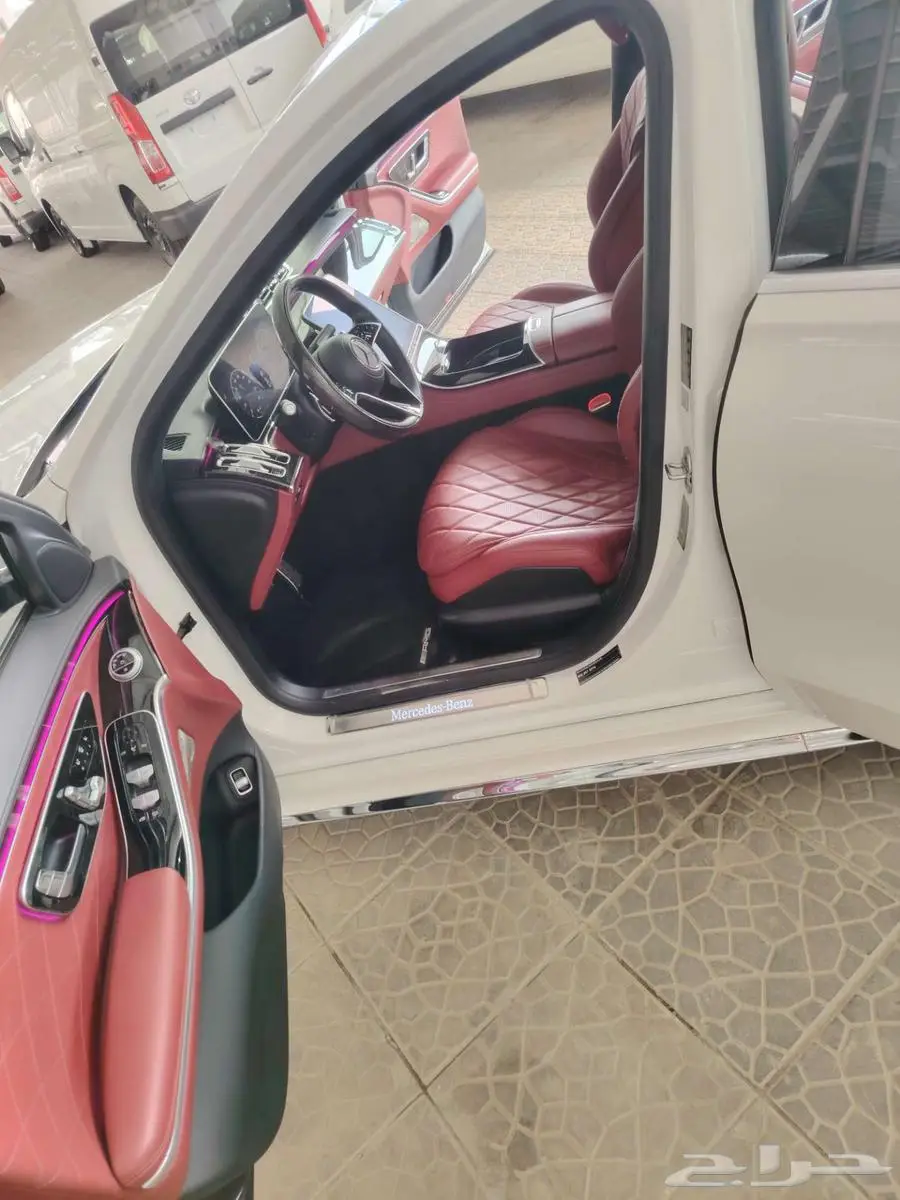 مرسيدس S500 2021 AMG اس 500 لون ابيض استخدام شخصي جفالي 23