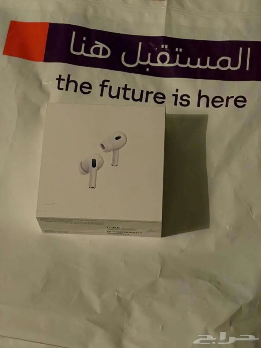 سماعة أبل بلوتوث الجيل الثاني بكرتونها 0
