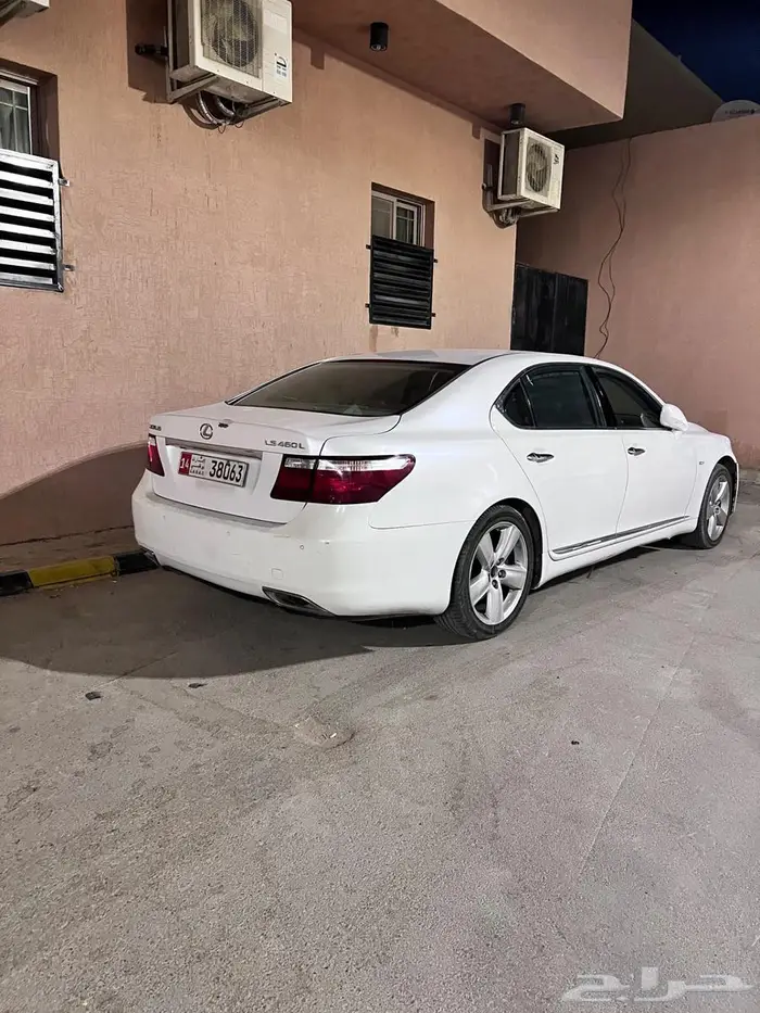 لكزس 460 LS لارج مديل 2007 لوحات خليجية 1