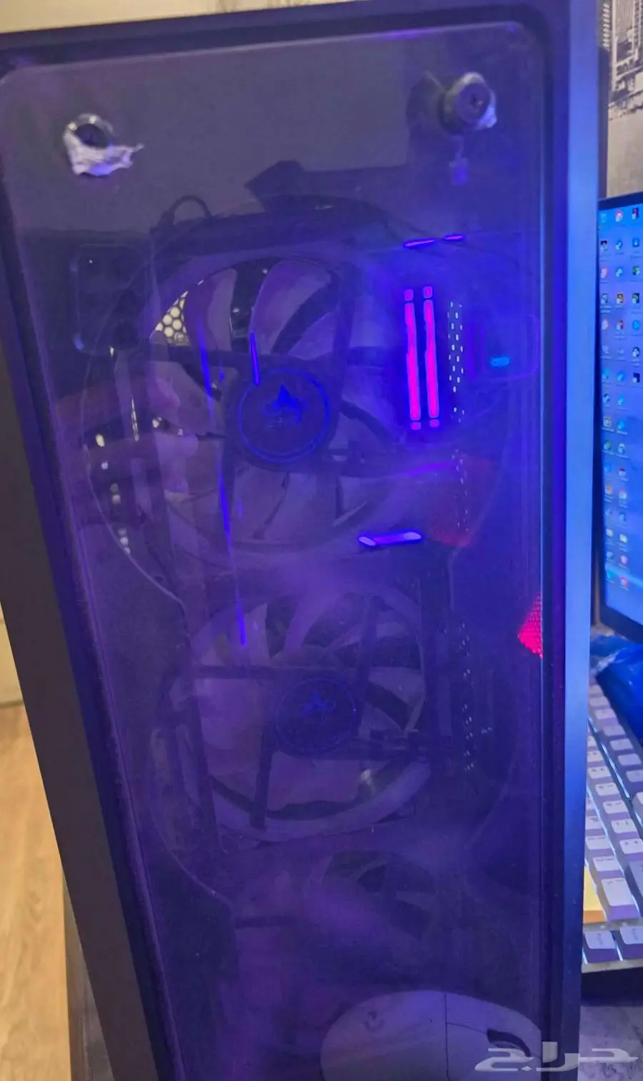 جهاز pc للبيع .. كرت 2060 super معالج i5-8600 k 1
