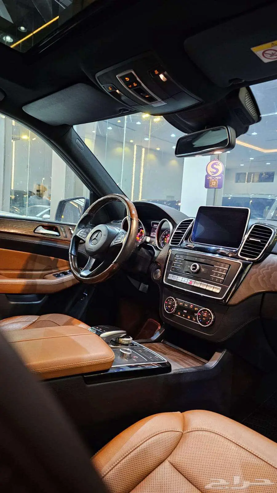 مرسيدس GLE500 موديل 2016 جفالى 8