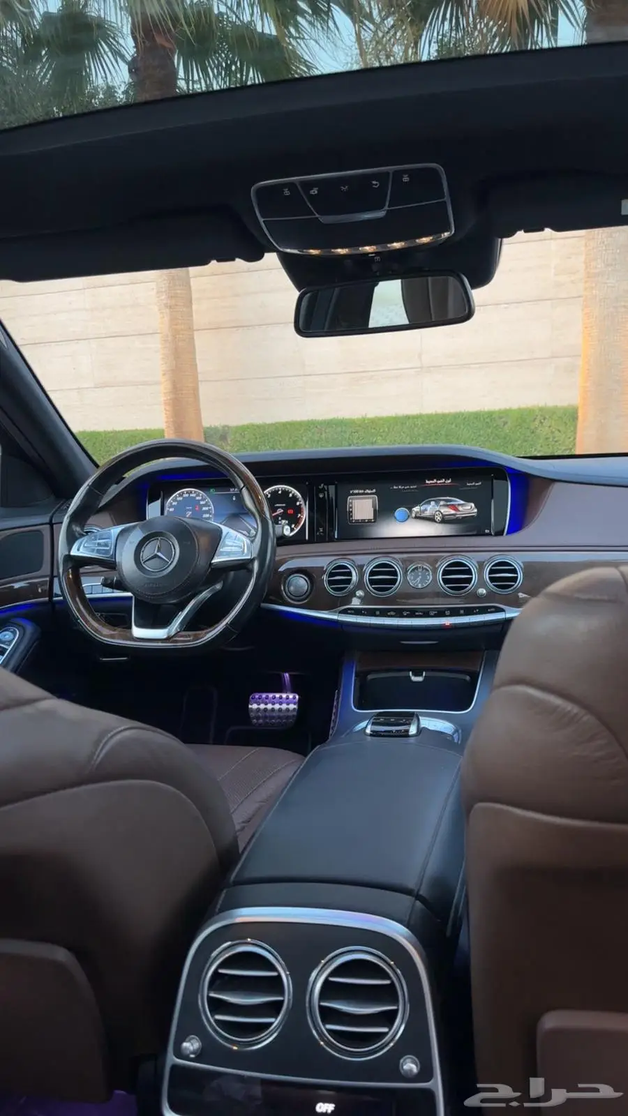 مرسيدس اس 400 2016 AMG مالك واحد 8