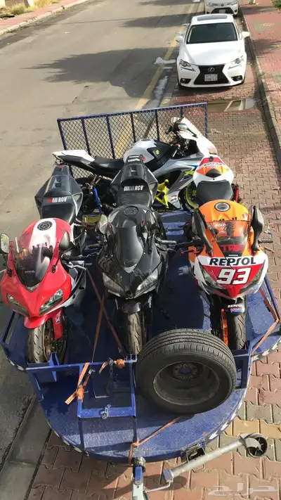 قلص للدراجات النارية للإيجار   Motorbike trailer for rent index