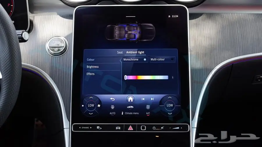 مرسيدس بنز سي 200 AMG بريميوم بلس خليجي اصفار ضمان الوكيل 24