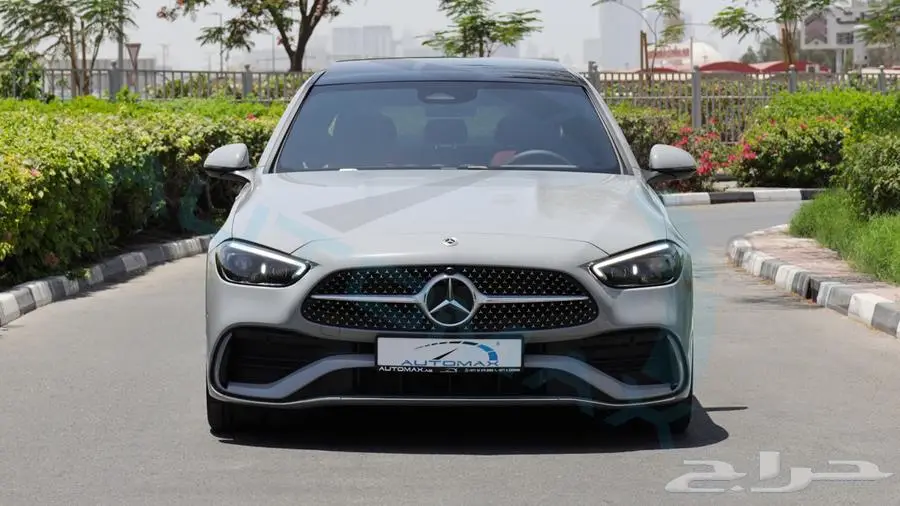 مرسيدس بنز سي 200 AMG بريميوم بلس خليجي اصفار ضمان الوكيل 3