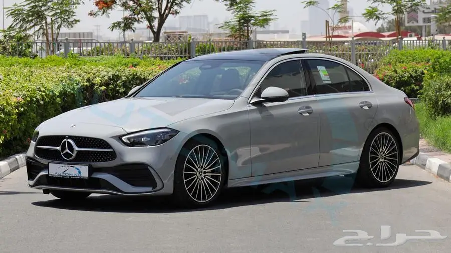 مرسيدس بنز سي 200 AMG بريميوم بلس خليجي اصفار ضمان الوكيل 2