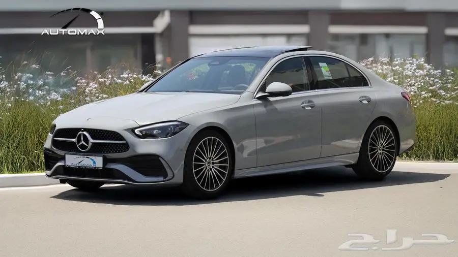 مرسيدس بنز سي 200 AMG بريميوم بلس خليجي اصفار ضمان الوكيل 0