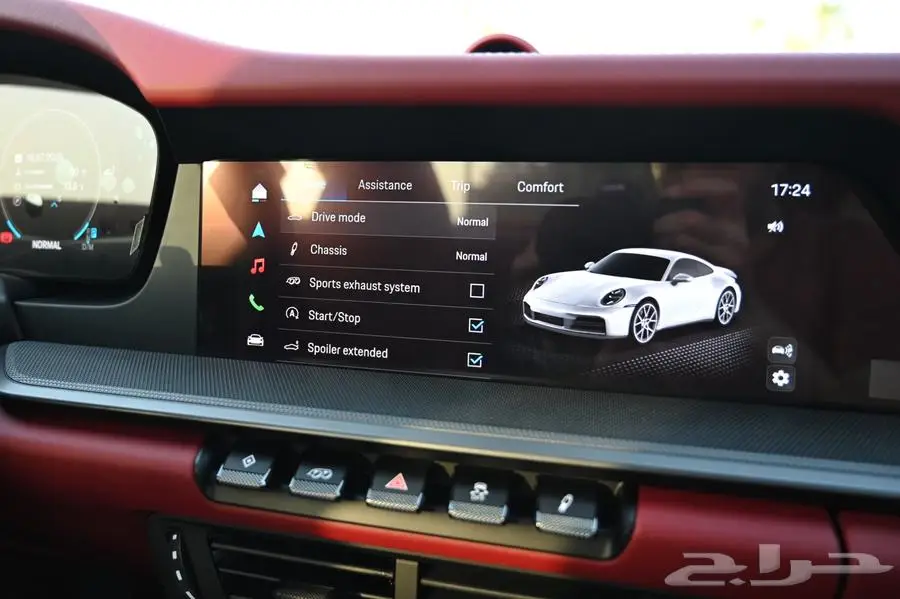بورش 911 كاريرا 2025 جديد اصفار مميزات عالية 41