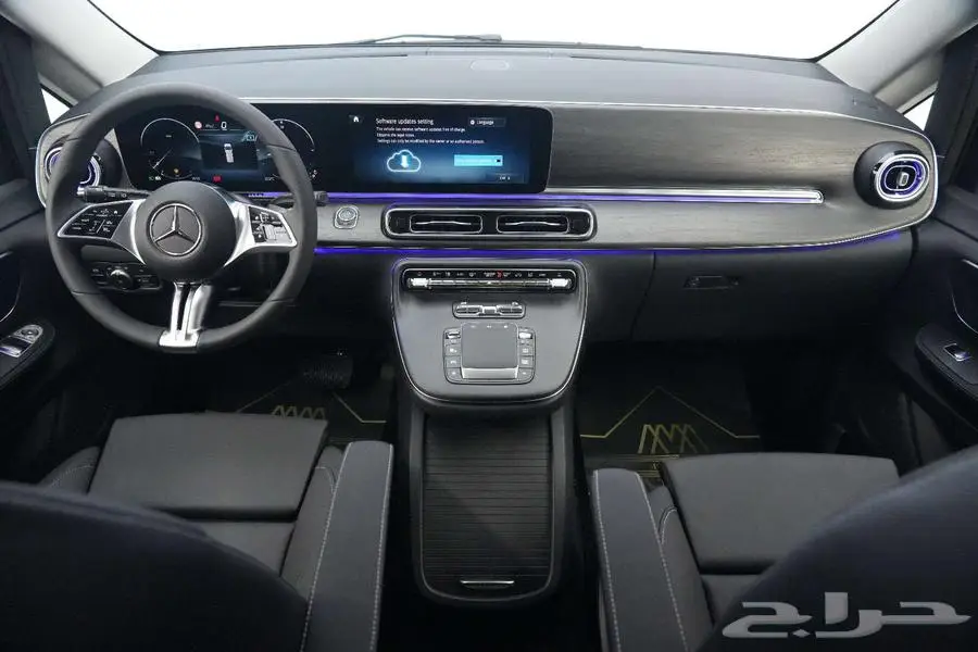 مرسيدس V 300 أفانتجارد موديل 2025 أصفار خليجي رمادي ألبين 6