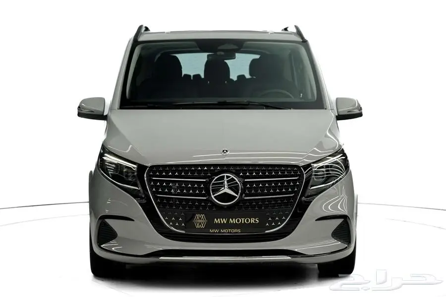 مرسيدس V 300 أفانتجارد موديل 2025 أصفار خليجي رمادي ألبين 1
