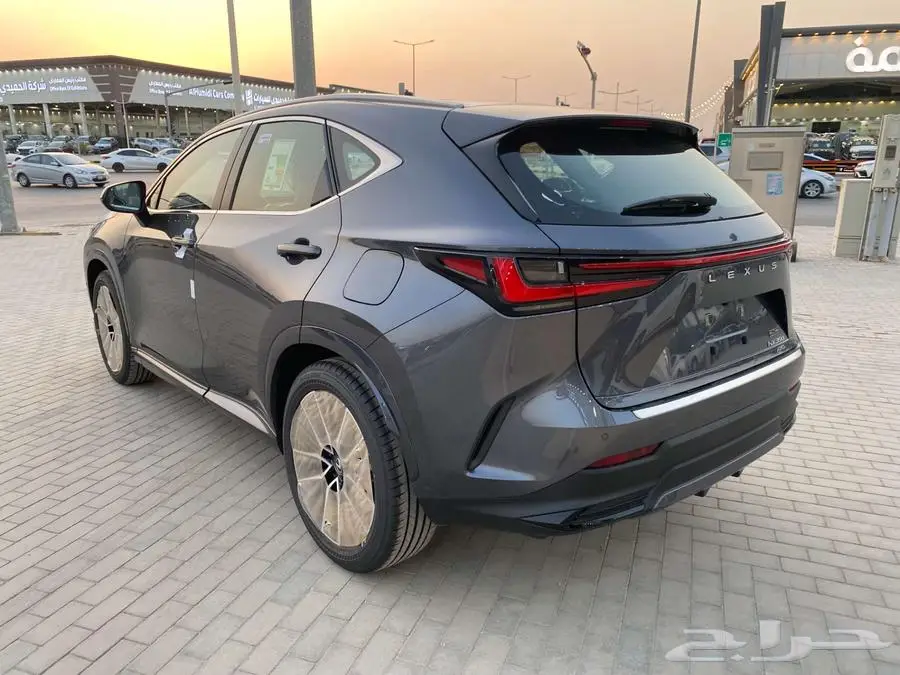لكزس NX 350CC بنزين 2025 رماادي داخلي احمر. 12