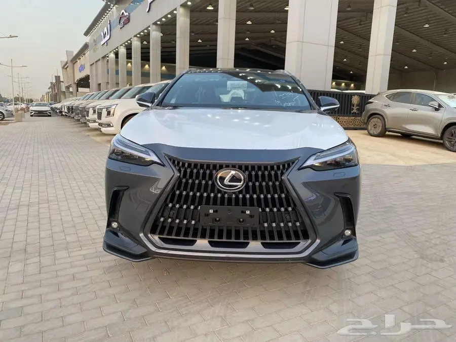 لكزس NX 350CC بنزين 2025 رماادي داخلي احمر. 1