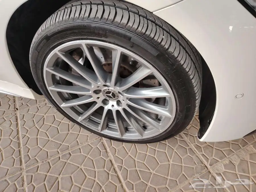 مرسيدس S500 2021 AMG اس 500 لون ابيض استخدام شخصي جفالي 12
