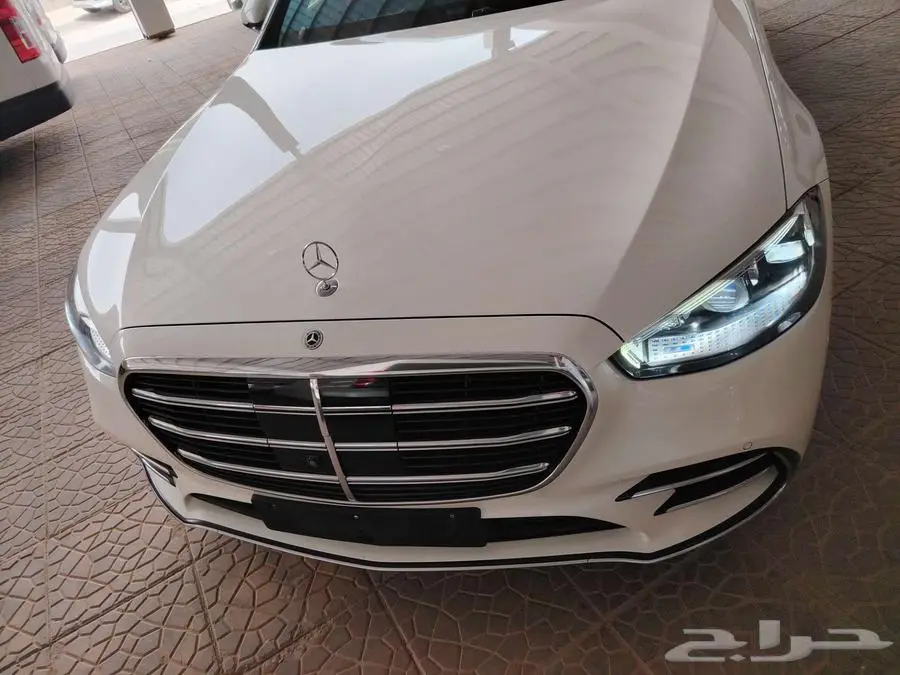 مرسيدس S500 2021 AMG اس 500 لون ابيض استخدام شخصي جفالي 10