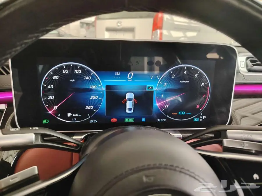 مرسيدس S500 2021 AMG اس 500 لون ابيض استخدام شخصي جفالي 25