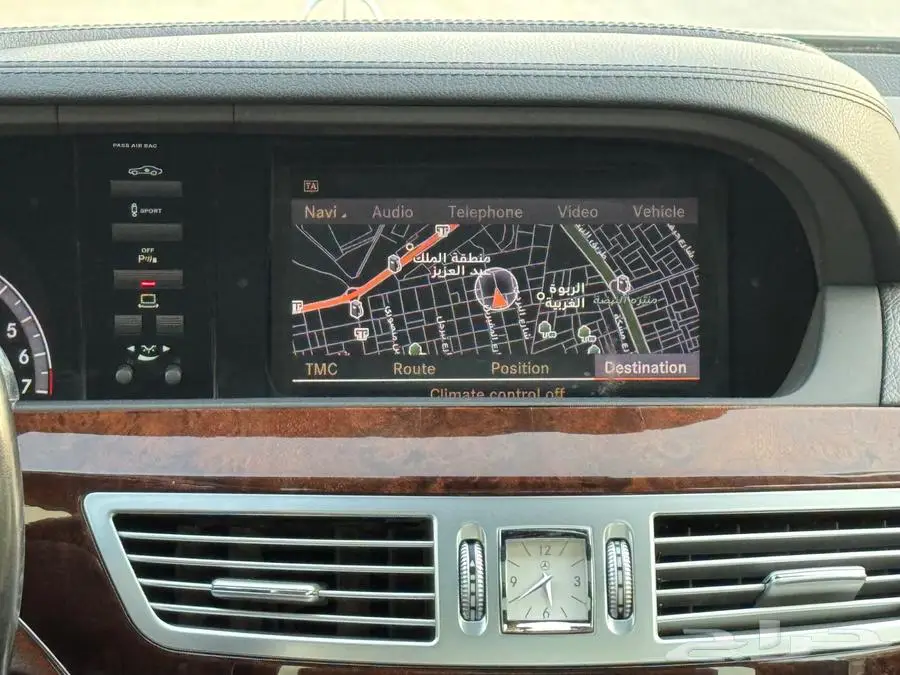 مرسيدس بانوراما s300 AMG kit المالك السابق صاحب سمو 8